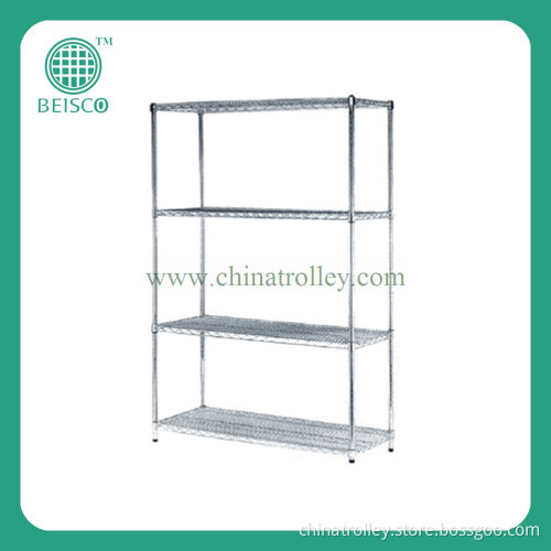 Zinc Plated Steel Wire Shelf Rack